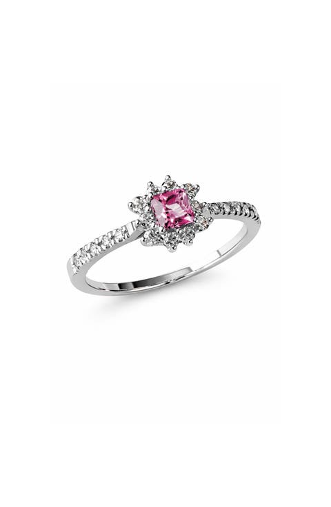 Aliza Pink Topaz Ring