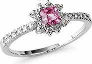 House of Frosted Aliza Pink Topaz Ring
