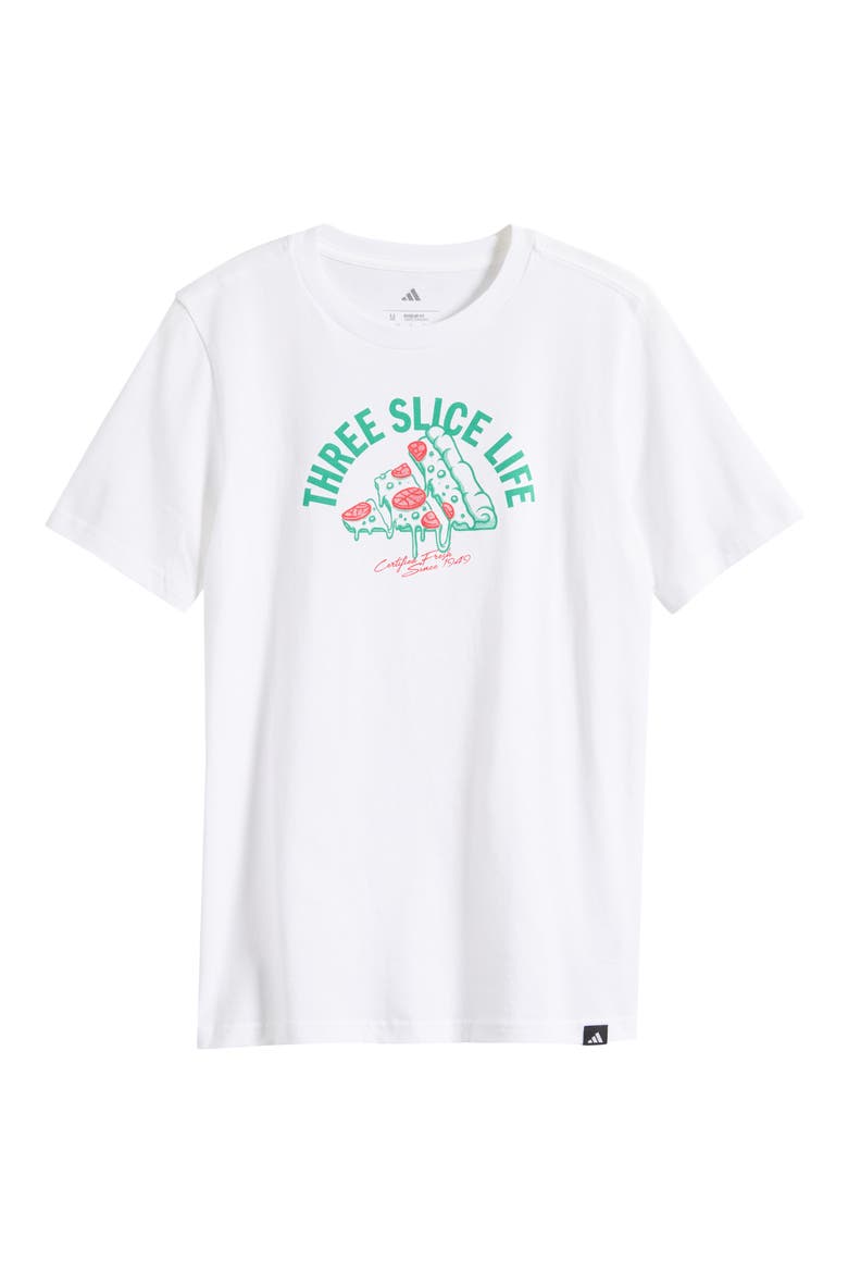Kids' Three Slice Life Graphic T-Shirt, Main, color, WHITE