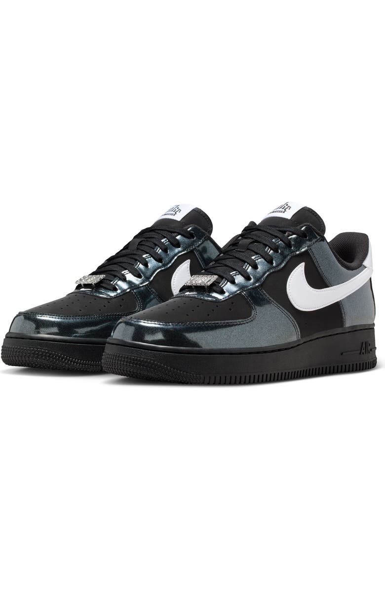Nike Air Force 1 '07 LV8 Basketball Sneaker, Main, color, Black/ White