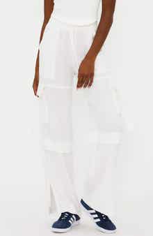 Beach Riot Gianna Cotton & Linen Cargo Pants