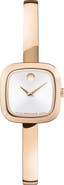 Movado Museum Cushion Bangle Watch, 21.50mm x 7.1mm