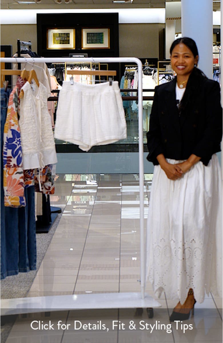 In the Waves Cotton Gauze Shorts, sales video thumbnail