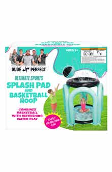 DUDE PERFECT Ultimate Sports Splash Pad & Basketball Hoop