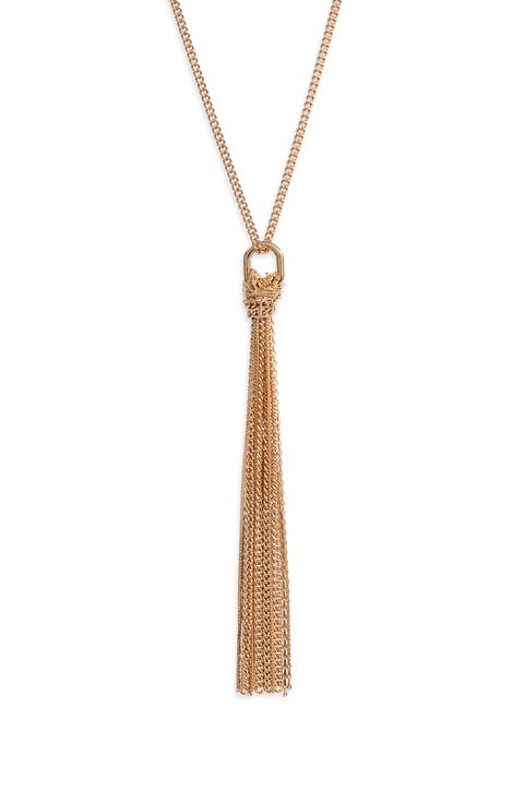 Long Tassel Necklace