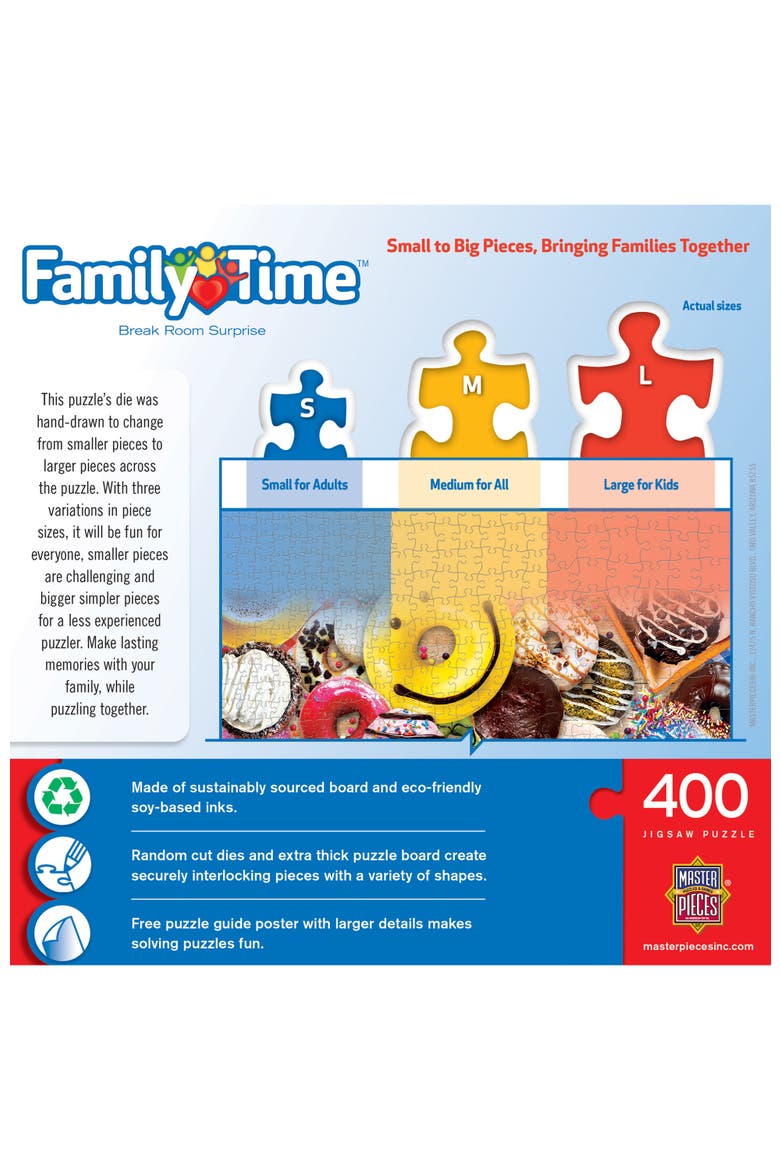 Break Room Surprise 400 Piece Puzzle, Alternate, color, Multicolor