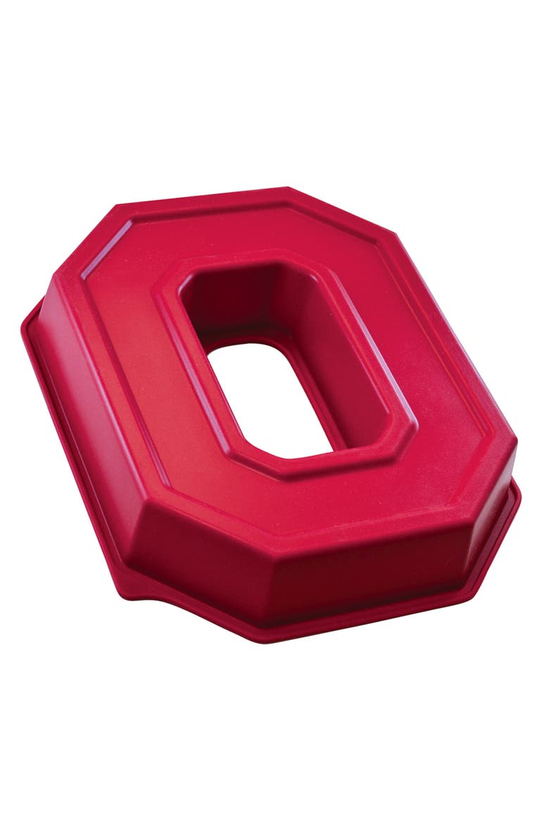 Ohio State Buckeyes Cake Pan, Alternate, color, Red