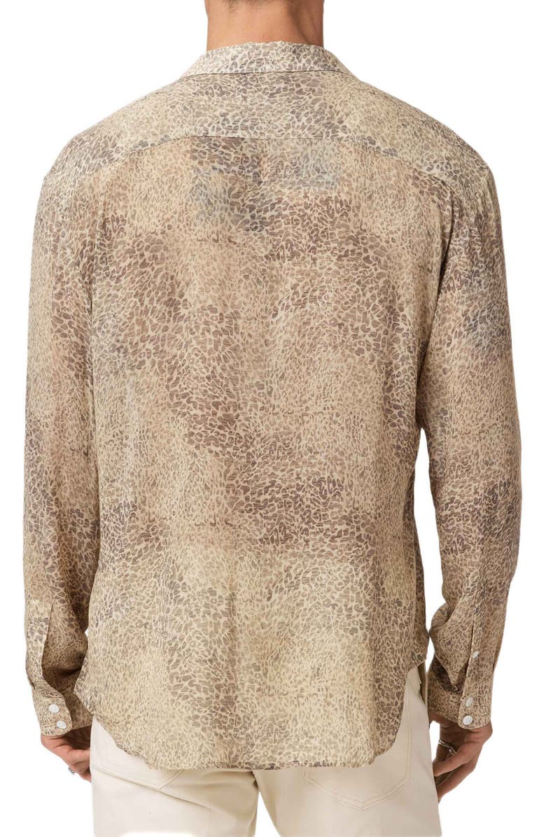 John Varvatos Bucks Button-Up Shirt, Alternate, color, Light Khaki