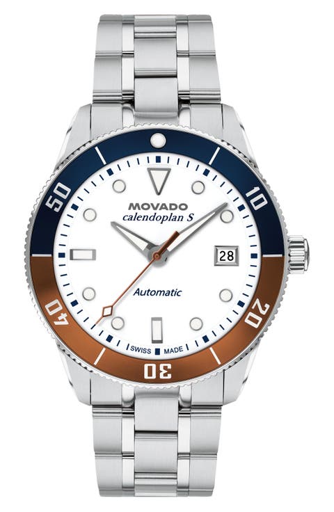 Heritage Calendoplan S Automatic Bracelet Strap Watch, 40mm