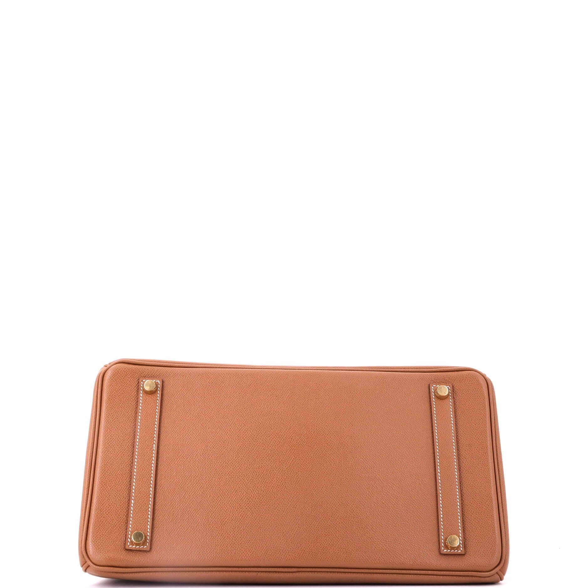 Birkin Handbag Brown Courchevel with Gold Hardware 35, Alternate, color, Metallic Gold