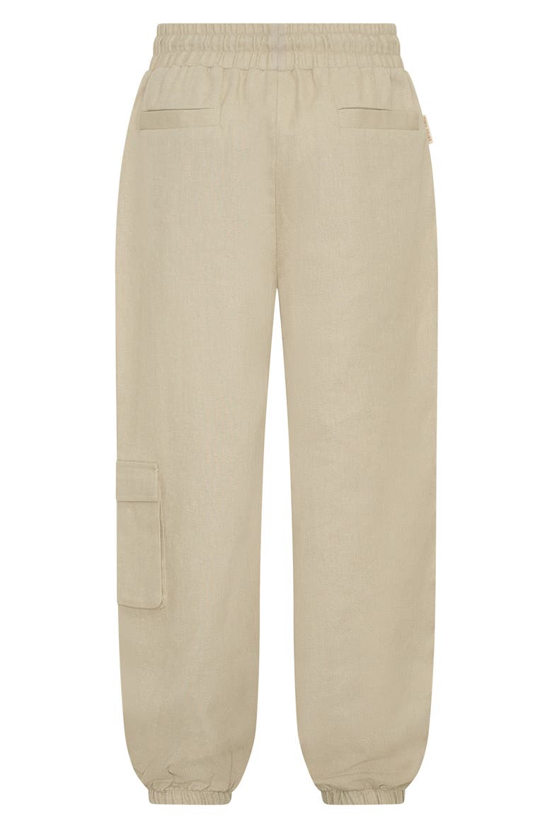 Kids' Cargo Joggers, Alternate, color, CREAM
