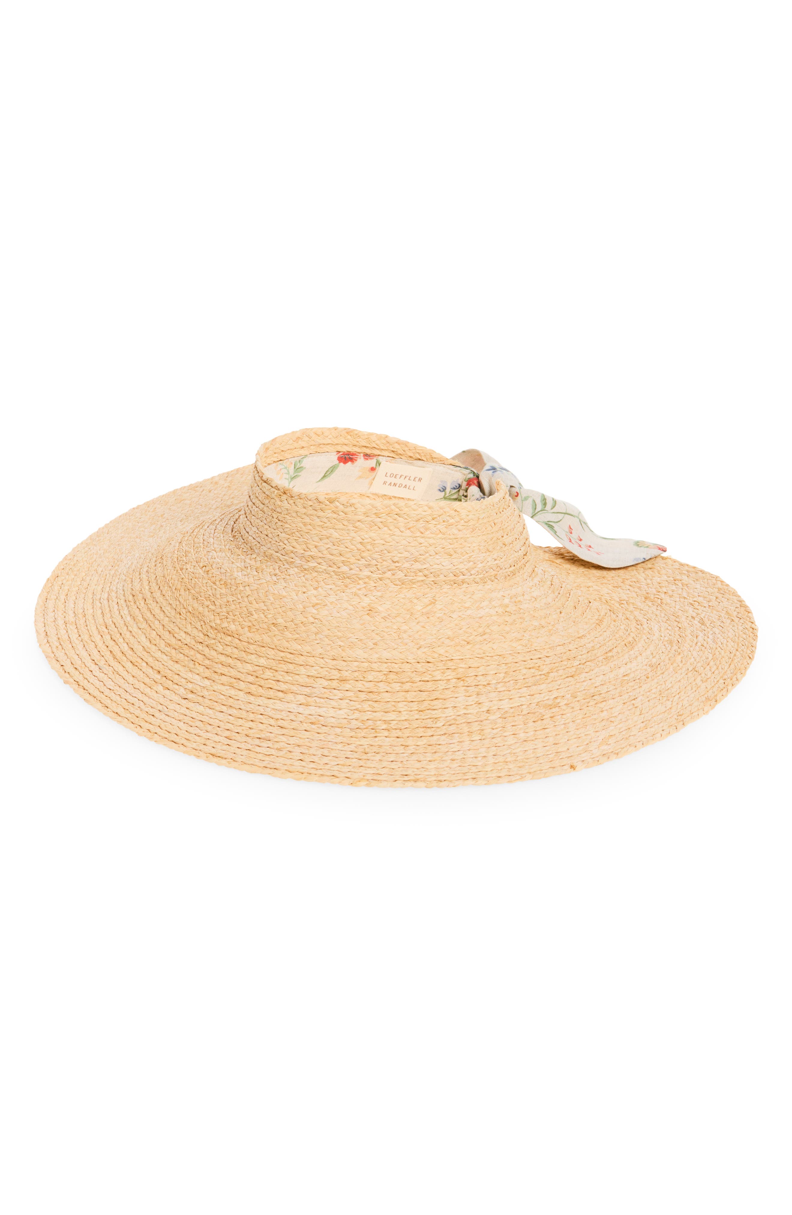 Loeffler Randall Straw Visor