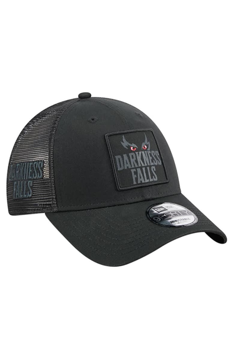 New Era Men's New Era Black Baltimore Ravens Darkness Falls 9FORTY Adjustable Hat, Alternate, color, Black