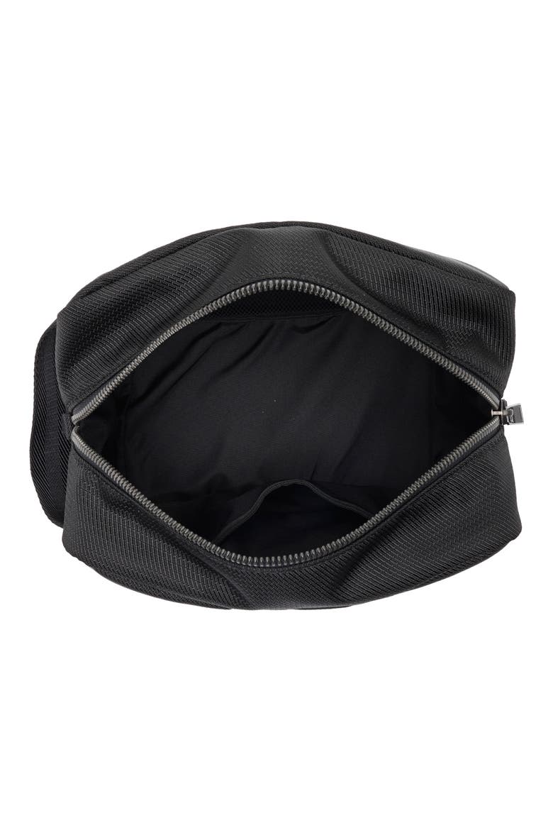 Catch 2.0 Recycled Polyester Washbag, Alternate, color, BLACK