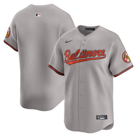 Men's Nike Gray Baltimore Orioles Road Limited Jersey