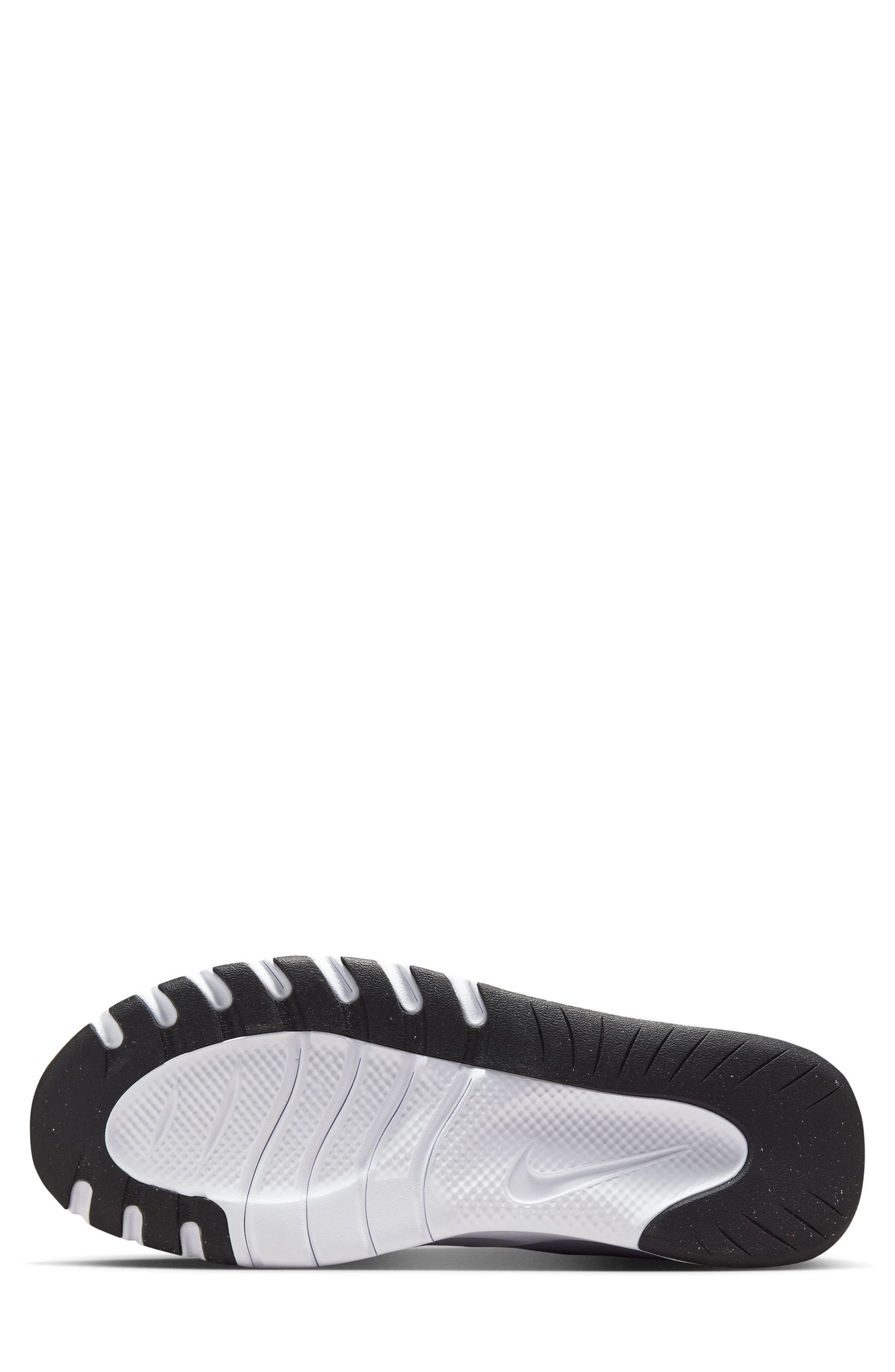 Flex Train Athletic Training Shoe, Alternate, color, WHITE/ SAFETY ORANGE