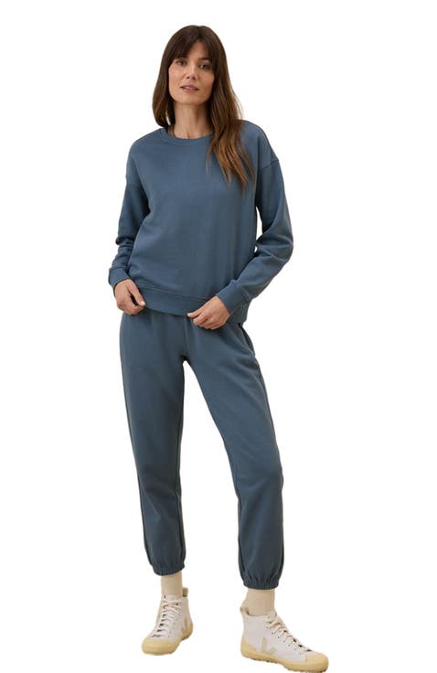 Organic Brushed Fleece Crew Sweatshirt