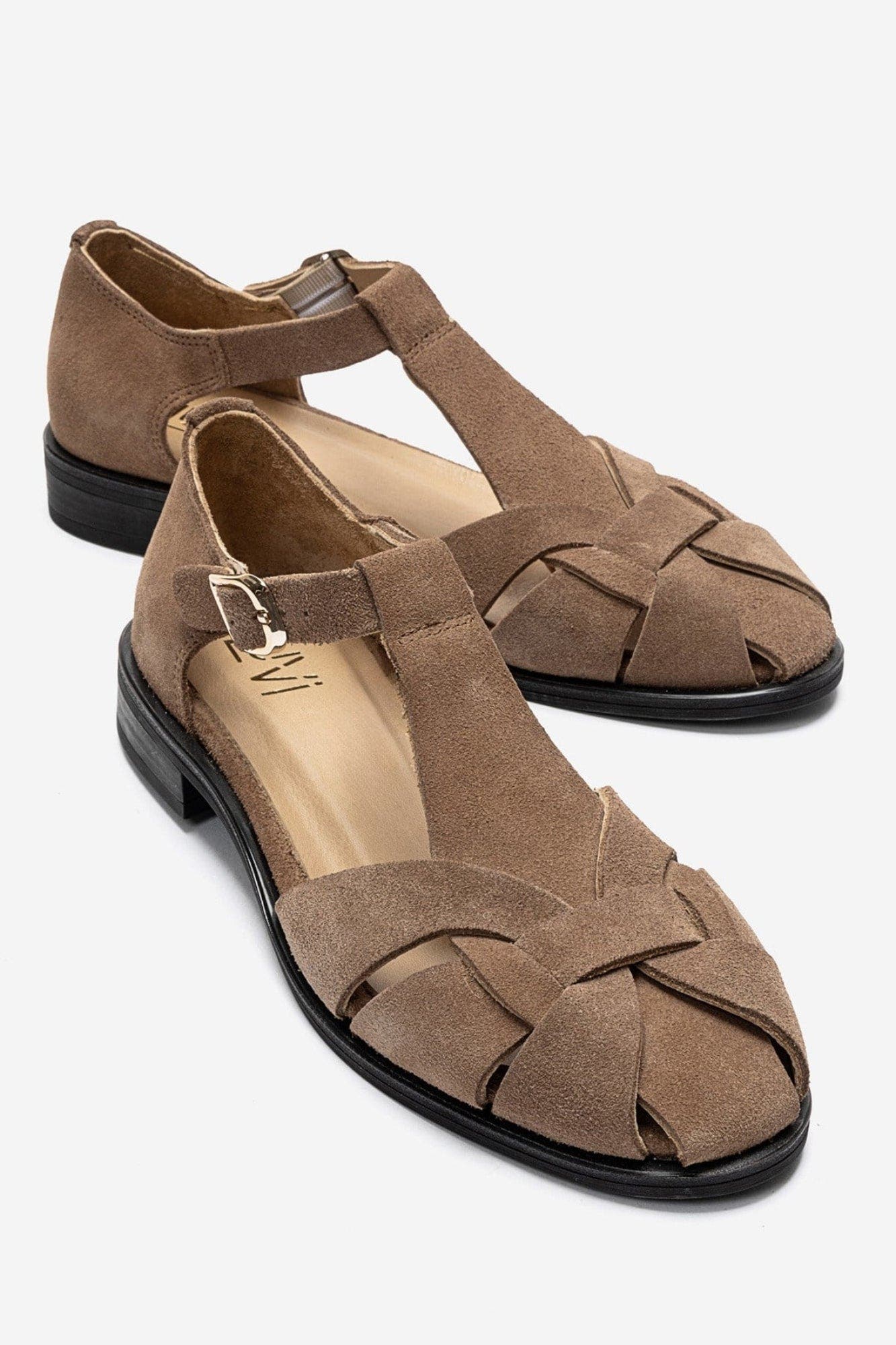 Cognac Suede