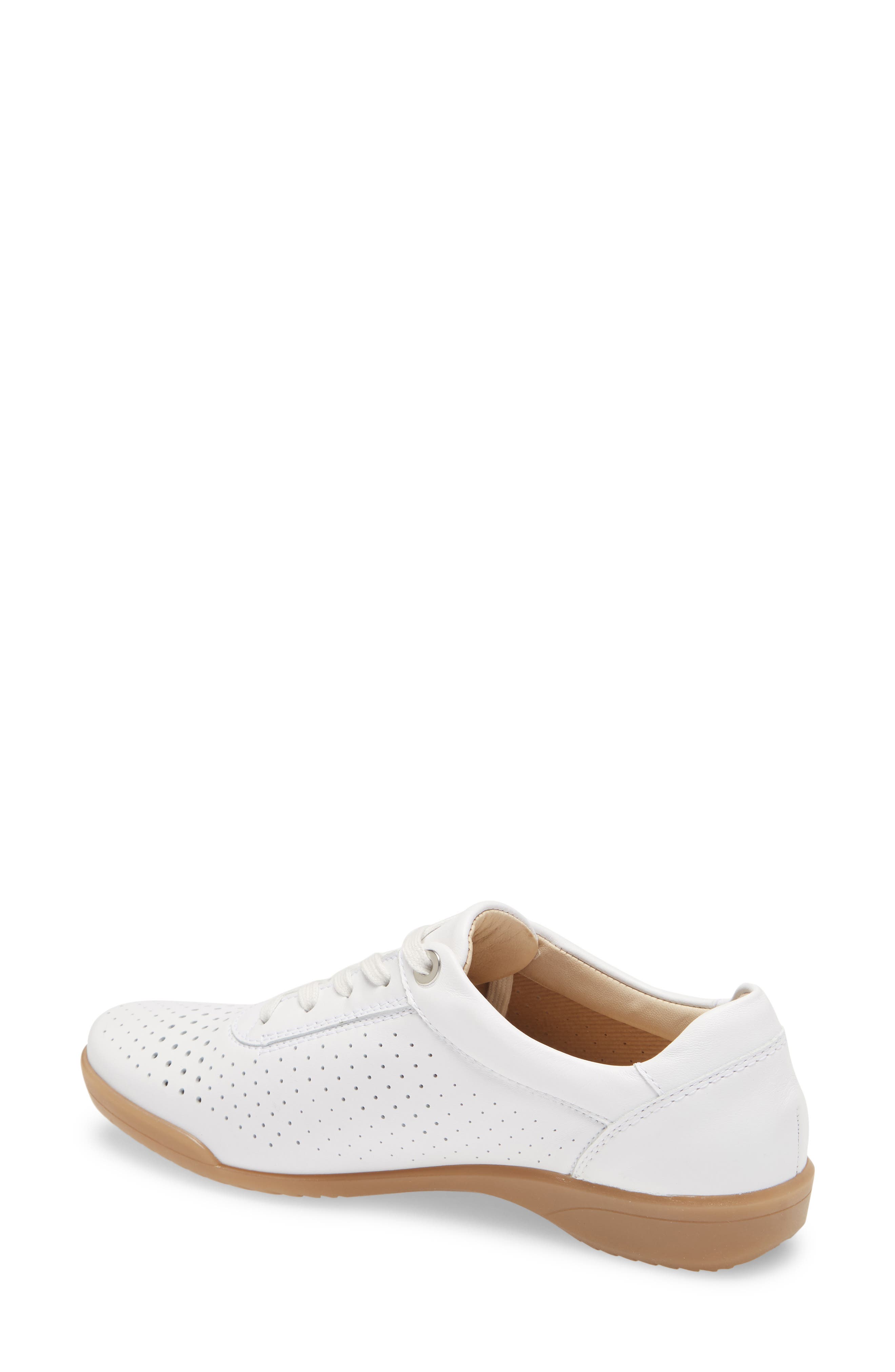 ara Alexis Lace-Up Flat, Alternate, color, 