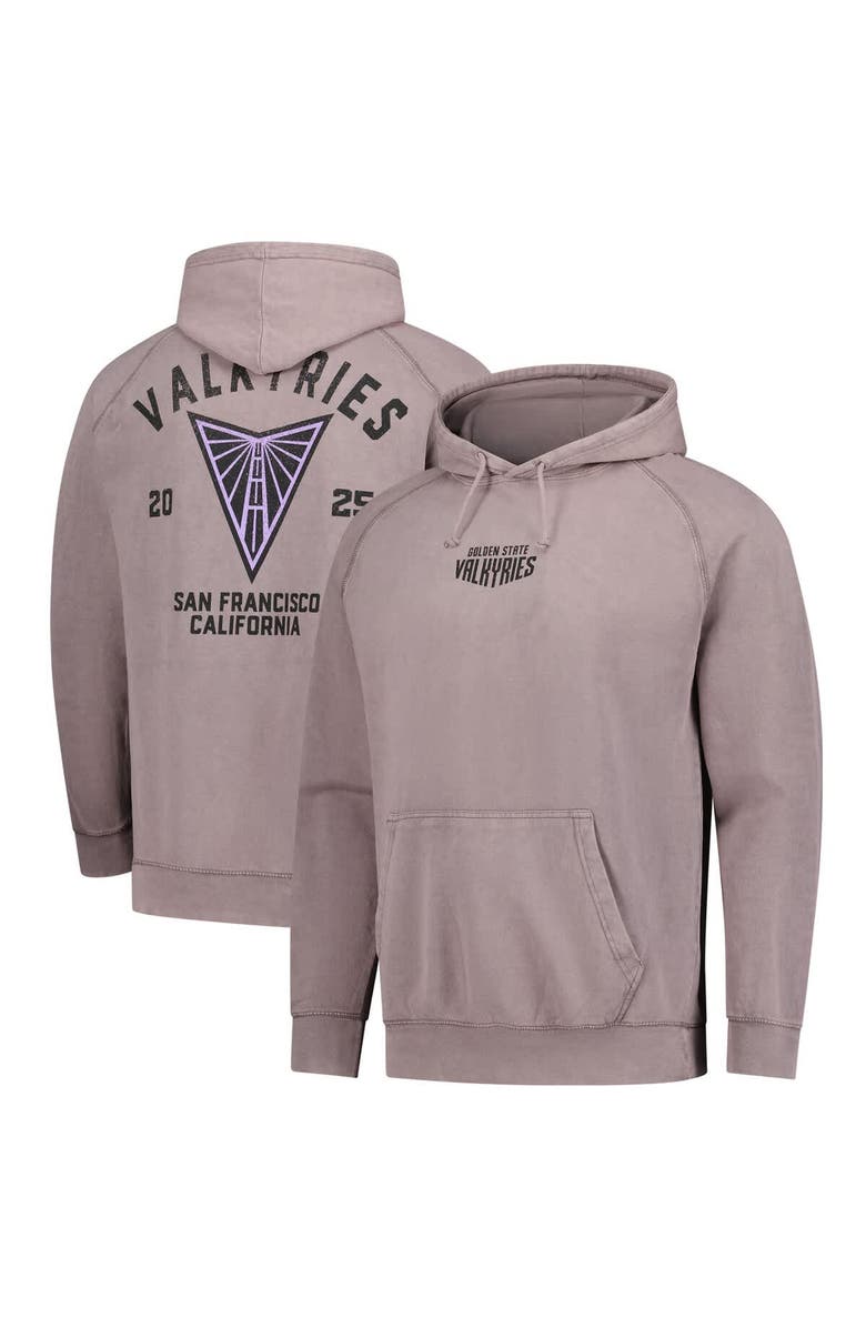 Stadium Essentials Unisex Stadium Essentials Purple Golden State Valkyries Get Back Oversized Vintage Raglan Pullover Hoodie, Main, color, Purple