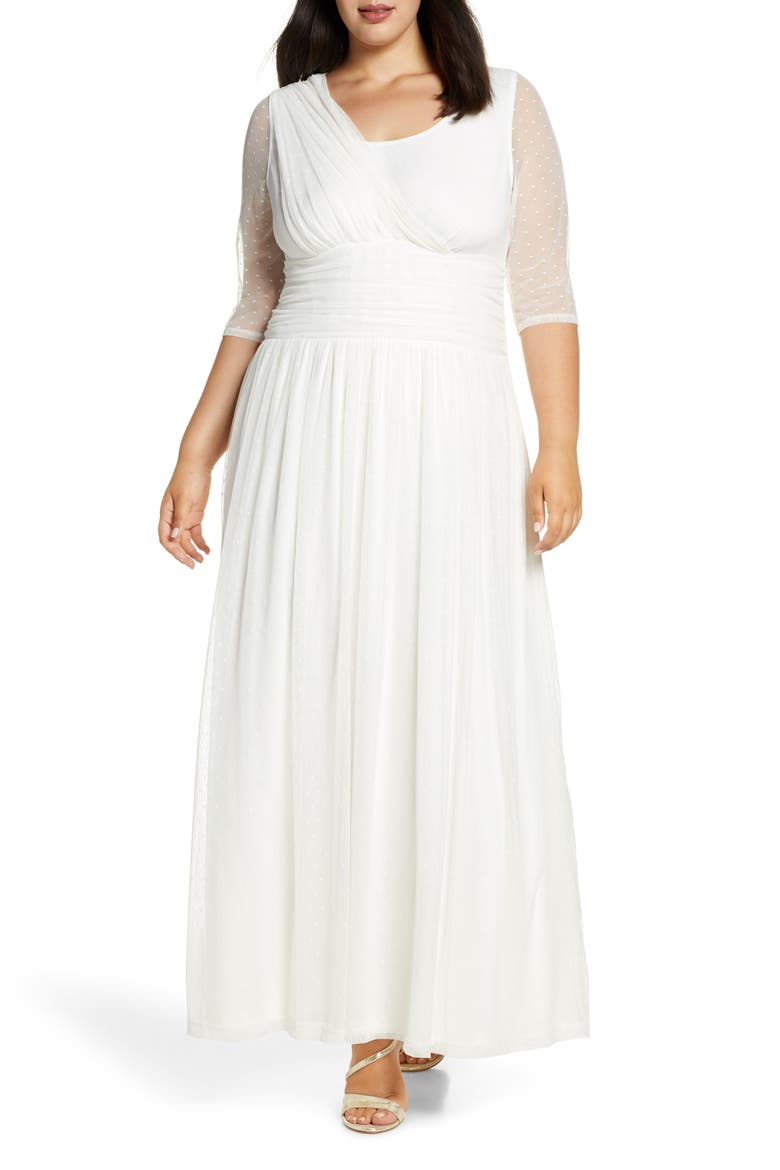 Meant to Be Chic Gown, Main, color, IVORY