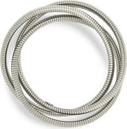 Sterling Forever Briar Set of 3 Stackable Bracelets