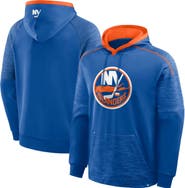 FANATICS Men's Fanatics Royal New York Islanders Goaltender Defender Pullover Hoodie