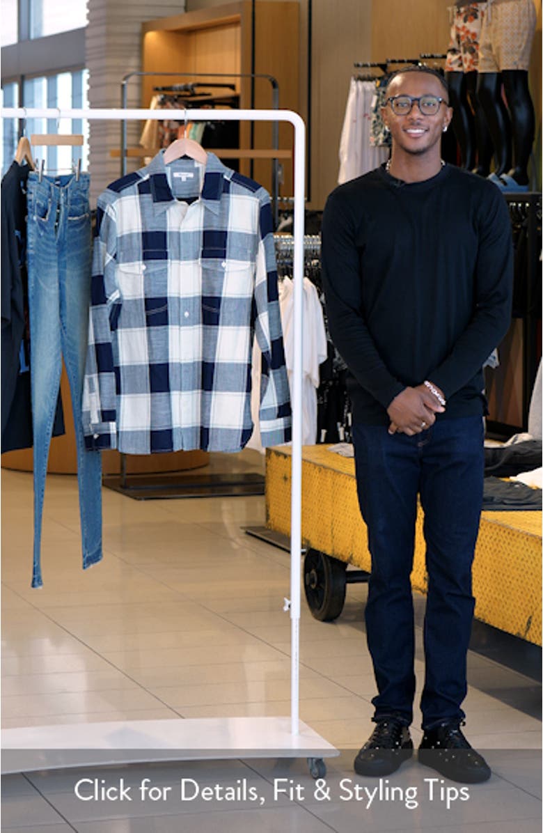 Plaid Cotton Work Shirt, sales video thumbnail