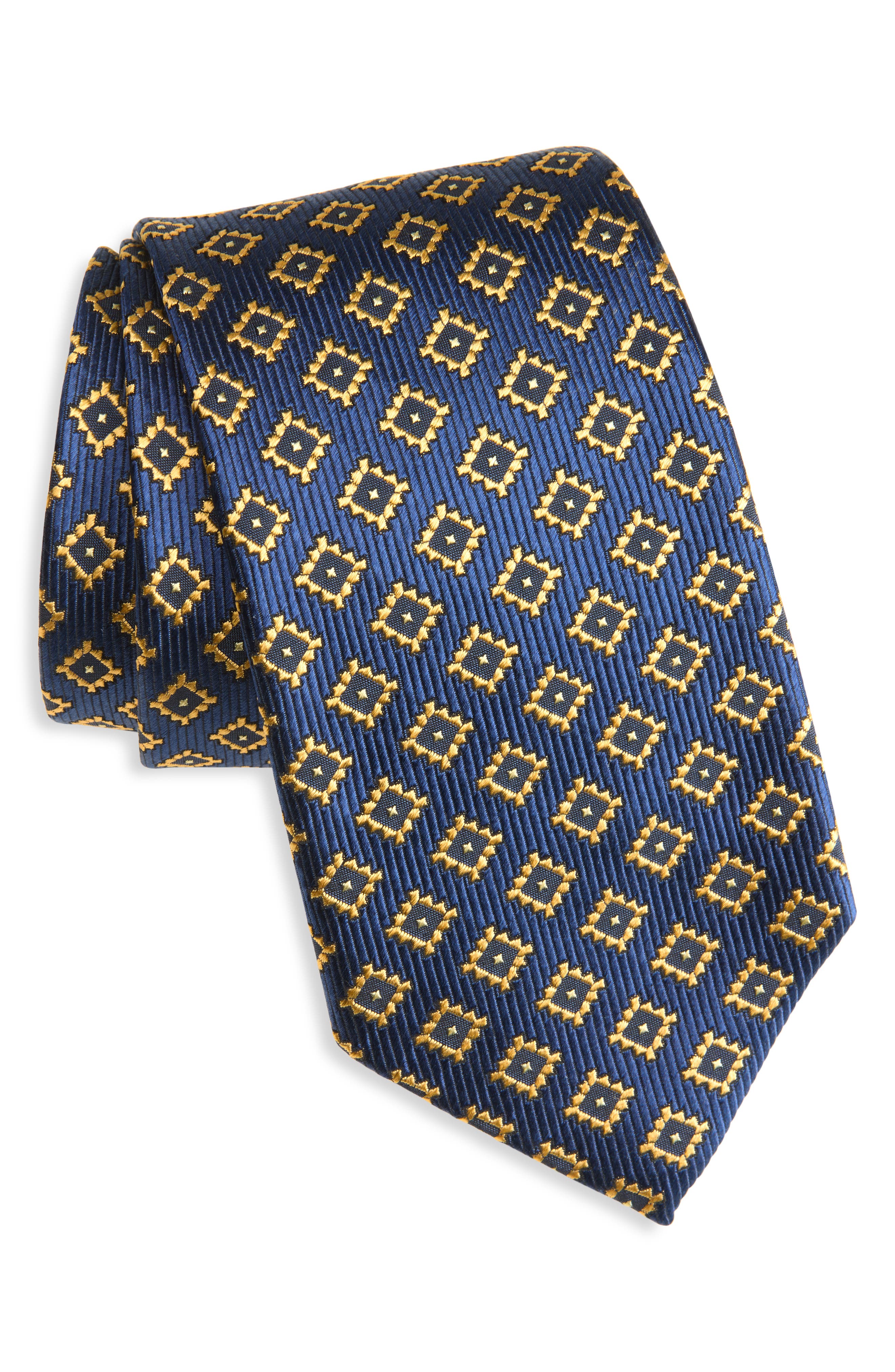 Medallion Silk Tie