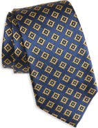 Duchamp Medallion Silk Tie