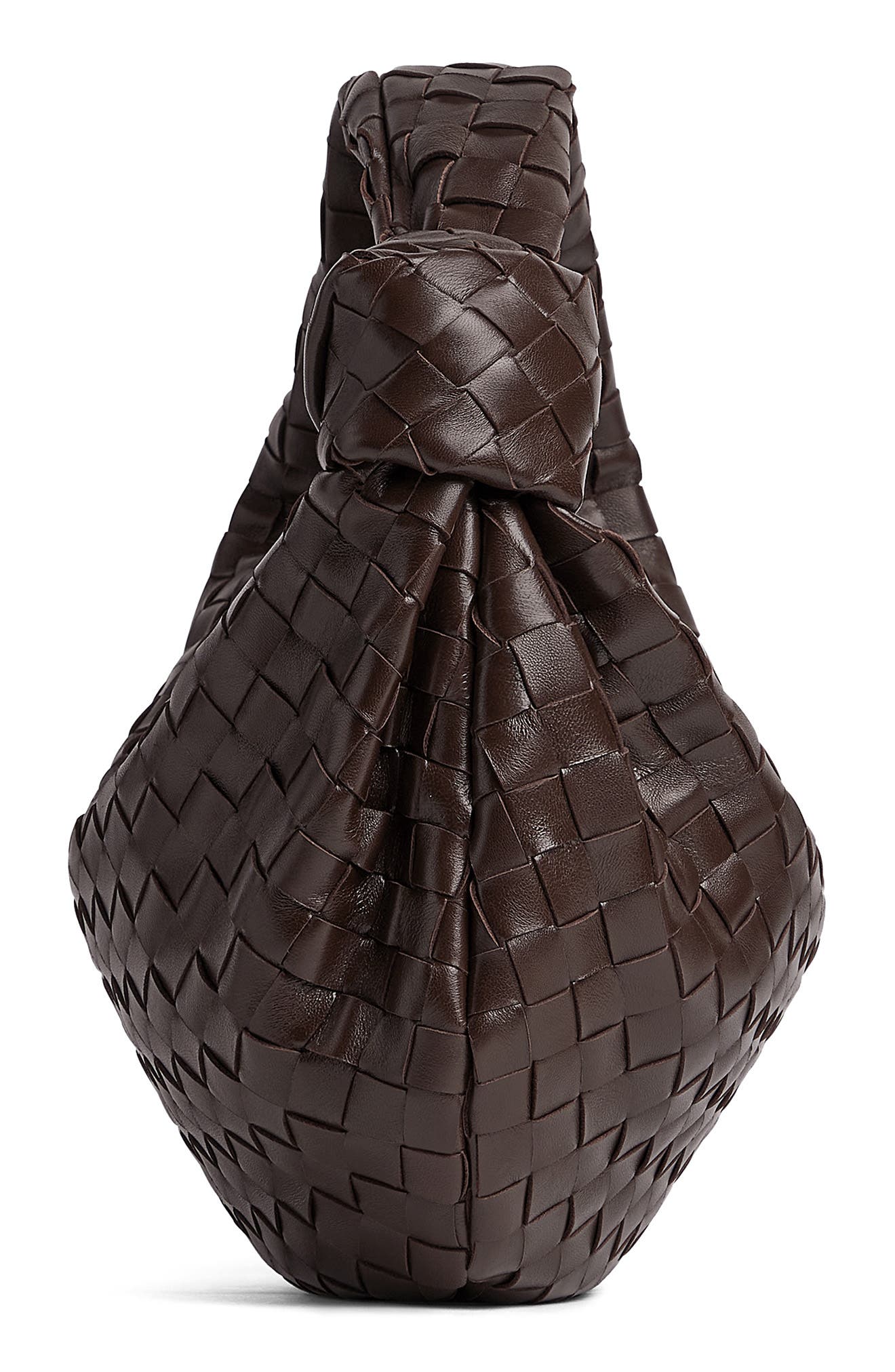 Bottega Veneta Teen Jodie Intrecciato Leather Hobo, Alternate, color, 2132 Fondant-Gold