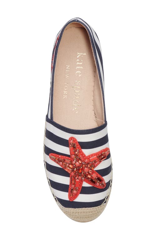 Kate Spade New York Crystal Starfish Espadrille In Multi