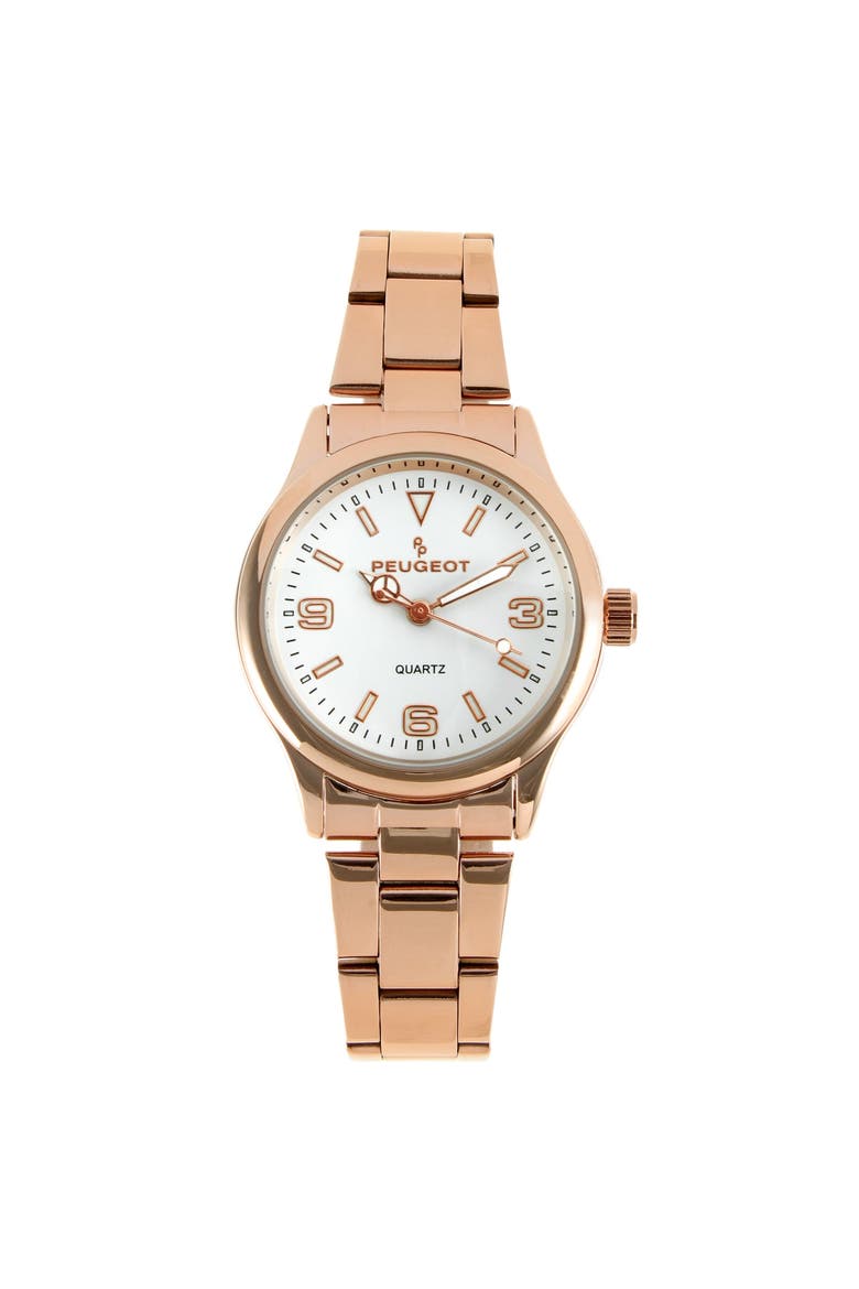 Easy Read Minimalist Bracelet Watch- 32MM, Main, color, Rose Gold