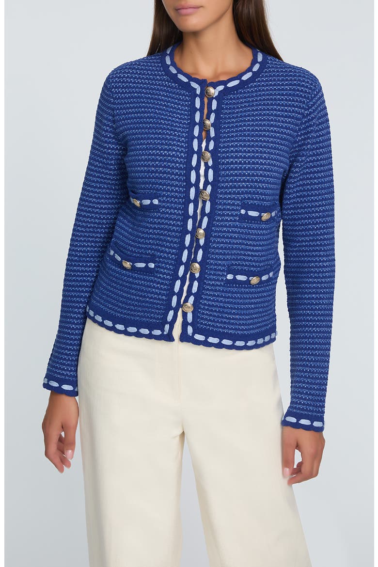 The Jana Cardigan, Main, color, DAPHNE BLUE
