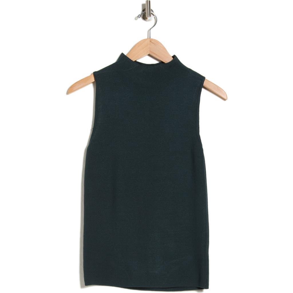 T Tahari Sleeveless Sweater In Green