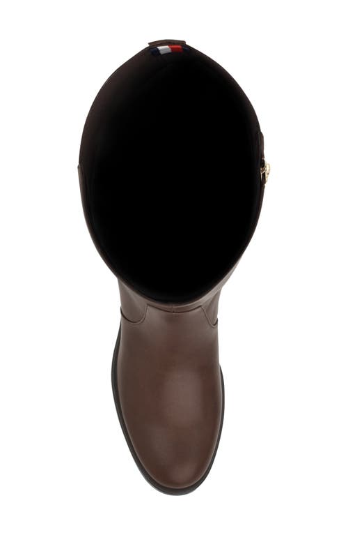 Tommy Hilfiger Imaliz Riding Boot In Brown