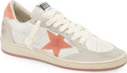 Golden Goose Ball Star Mixed Media Low Top Sneaker