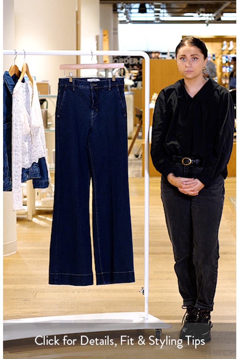 High Waist Flare Trouser Jeans video