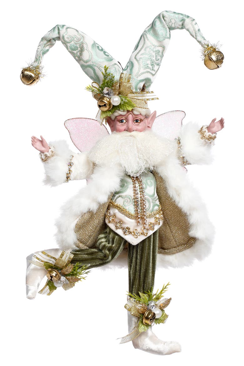 Joyeux Noel Fairy, Small, Main, color, Mint Green
