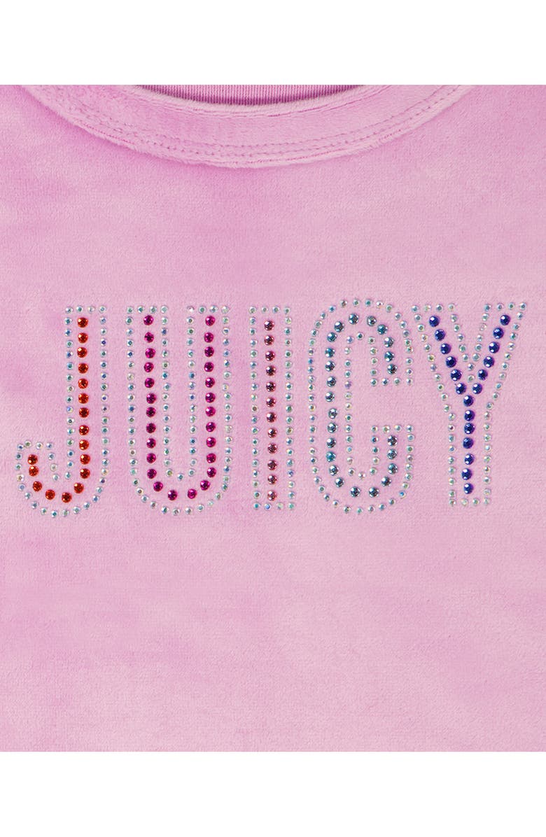 Juicy Couture Kids' Logo Tank Top & Shorts Set, Alternate, color, Pink