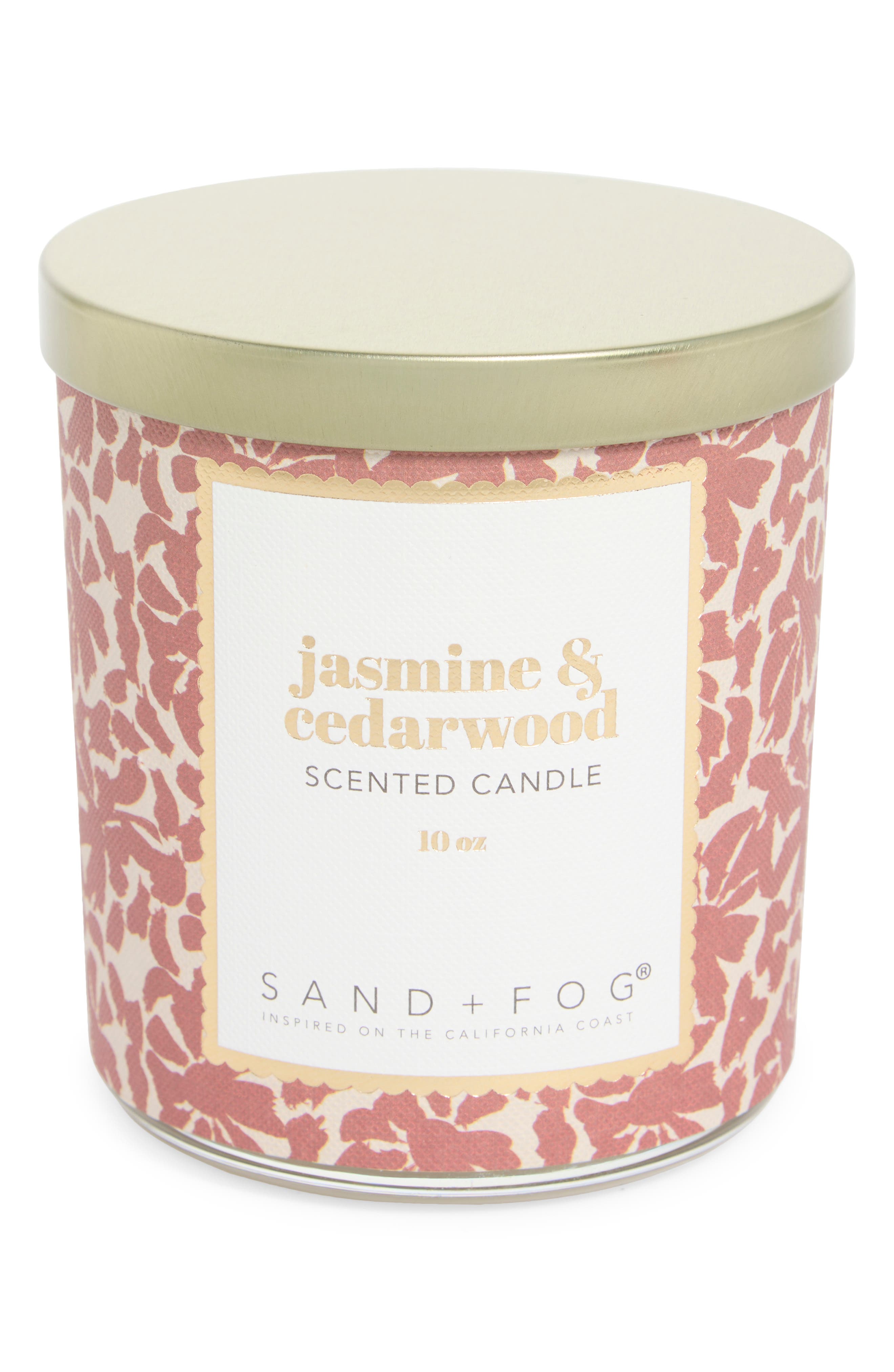 Jasmine & Cedarwood Scented Candle