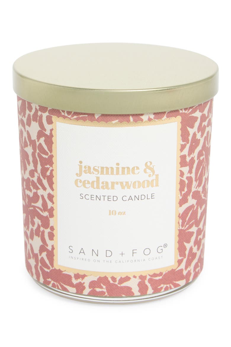 Jasmine & Cedarwood Scented Candle, Main, color, JASMINE N CEDARWOOD