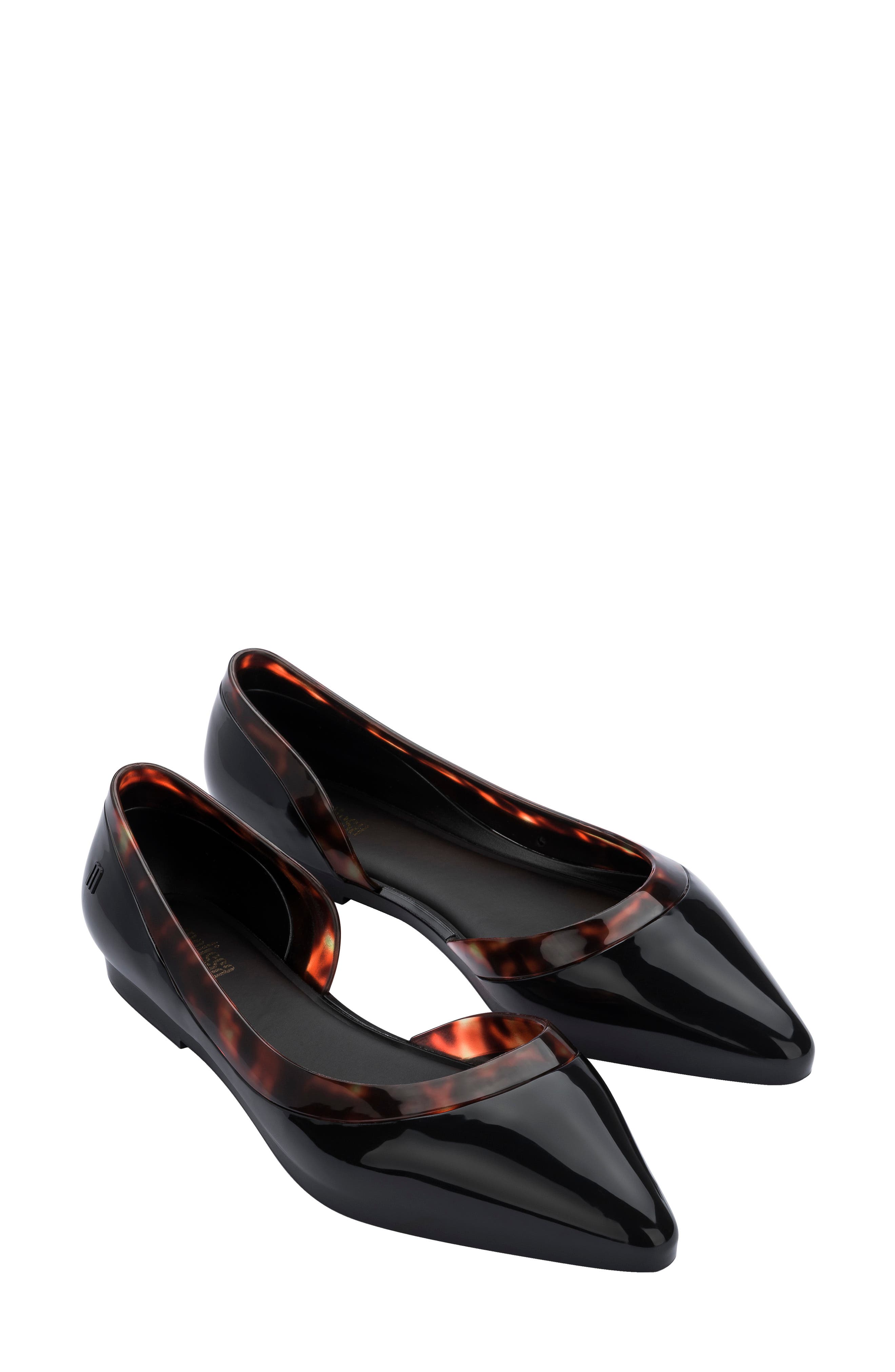 Melissa Cleo AD Pointed Toe Flat, Main, color, 