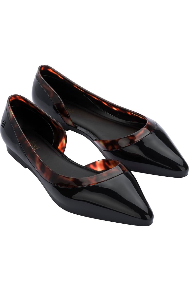 Melissa Cleo AD Pointed Toe Flat, Main, color,