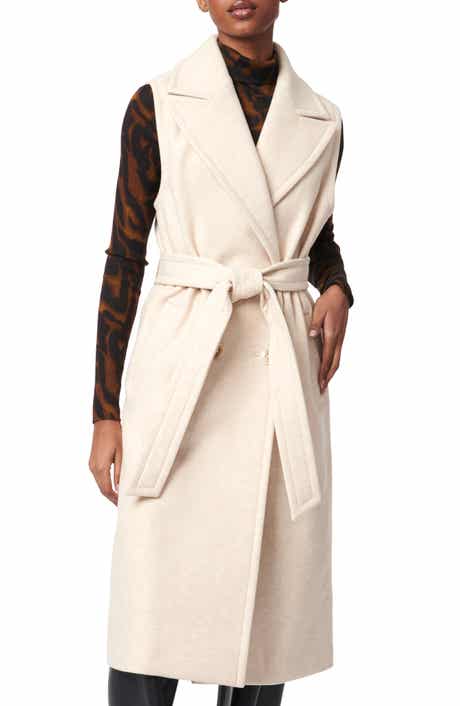 Belted Long Vest