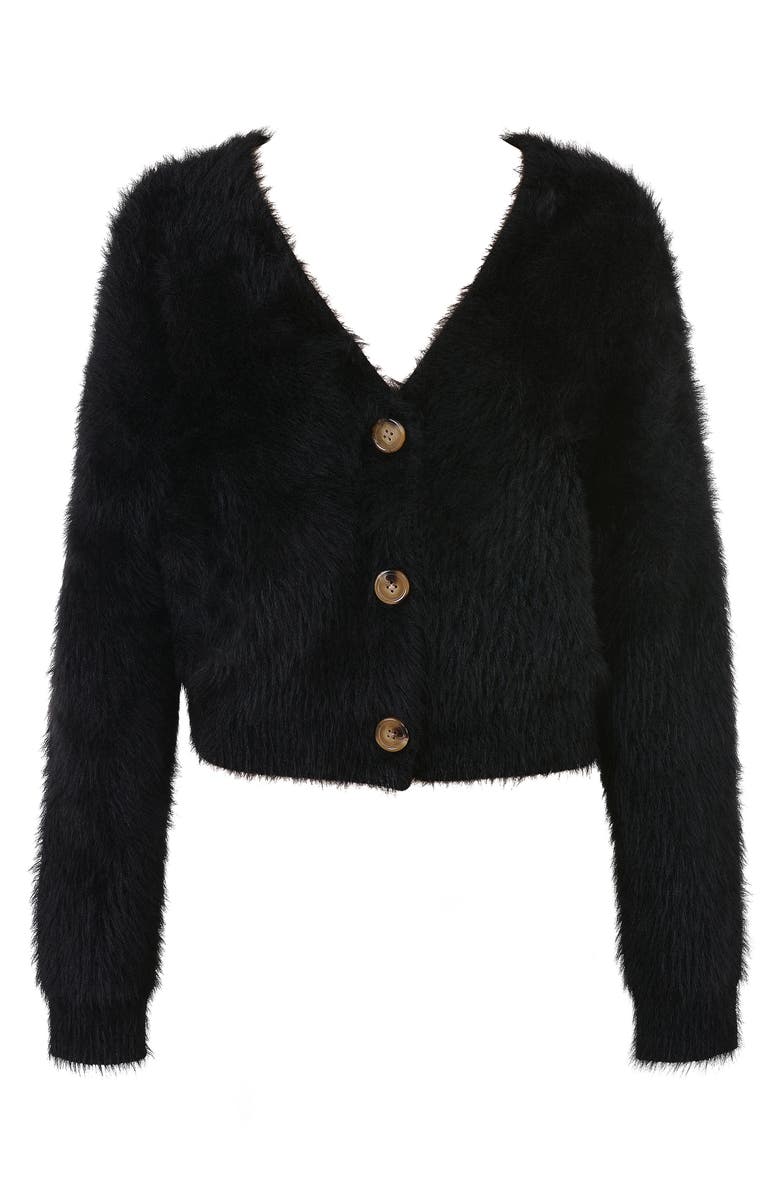 HOUSE OF CB Textured Cardigan, Alternate, color,