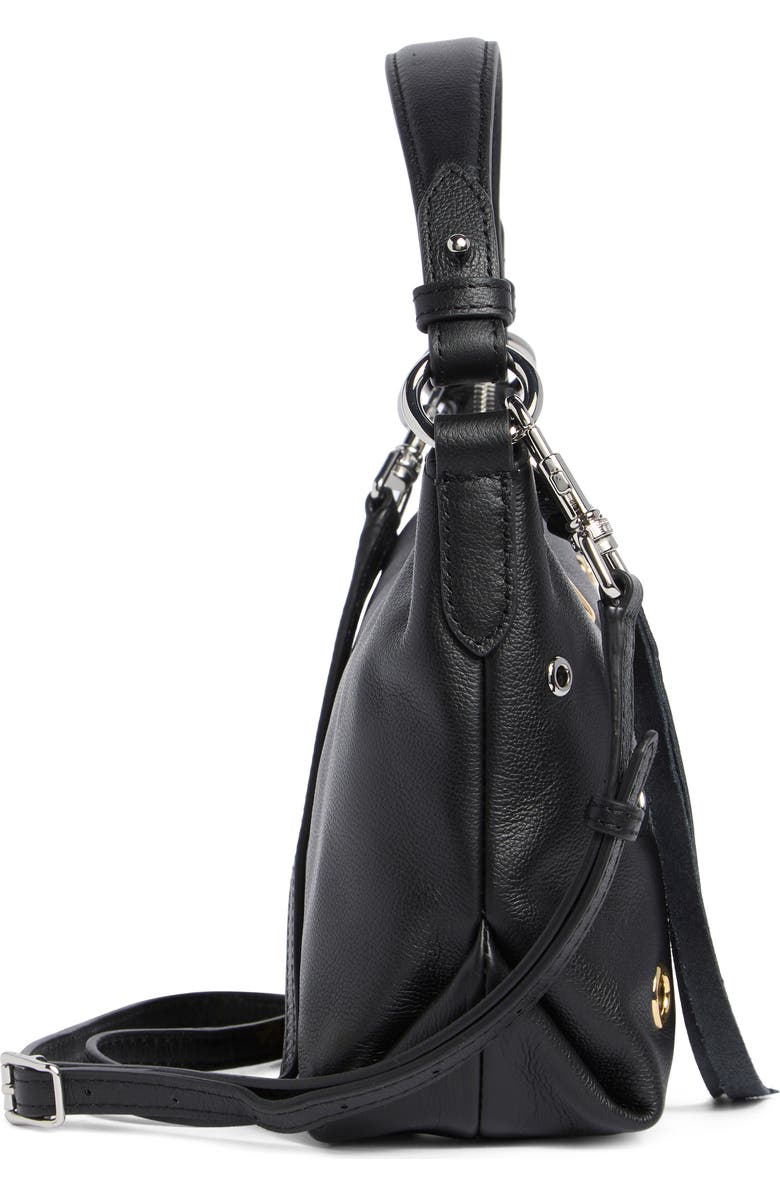 AIMEE City Beat Convertible Shoulder Bag, Alternate, color, Black W Grommets