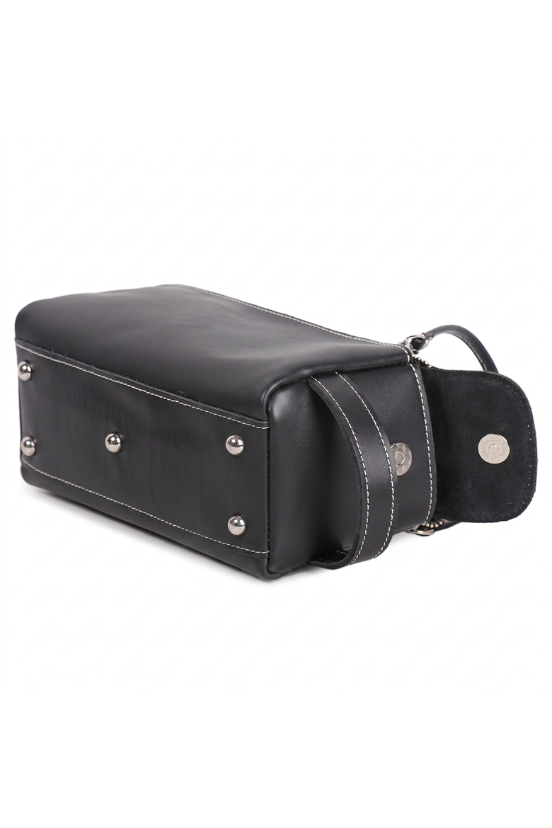The Anders Dopp Kit | Black Leather Toiletry Bag, Alternate, color, Black