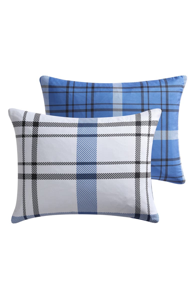 Perry Ellis Peri 7-Piece Queen Comforter Set, Alternate, color, Blue