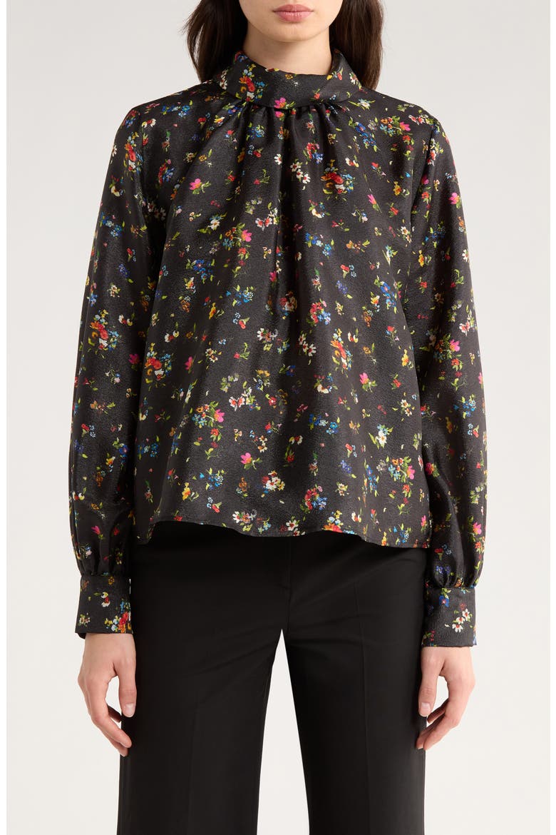 Floral Print Top, Main, color, MAGNOLIA GARDEN